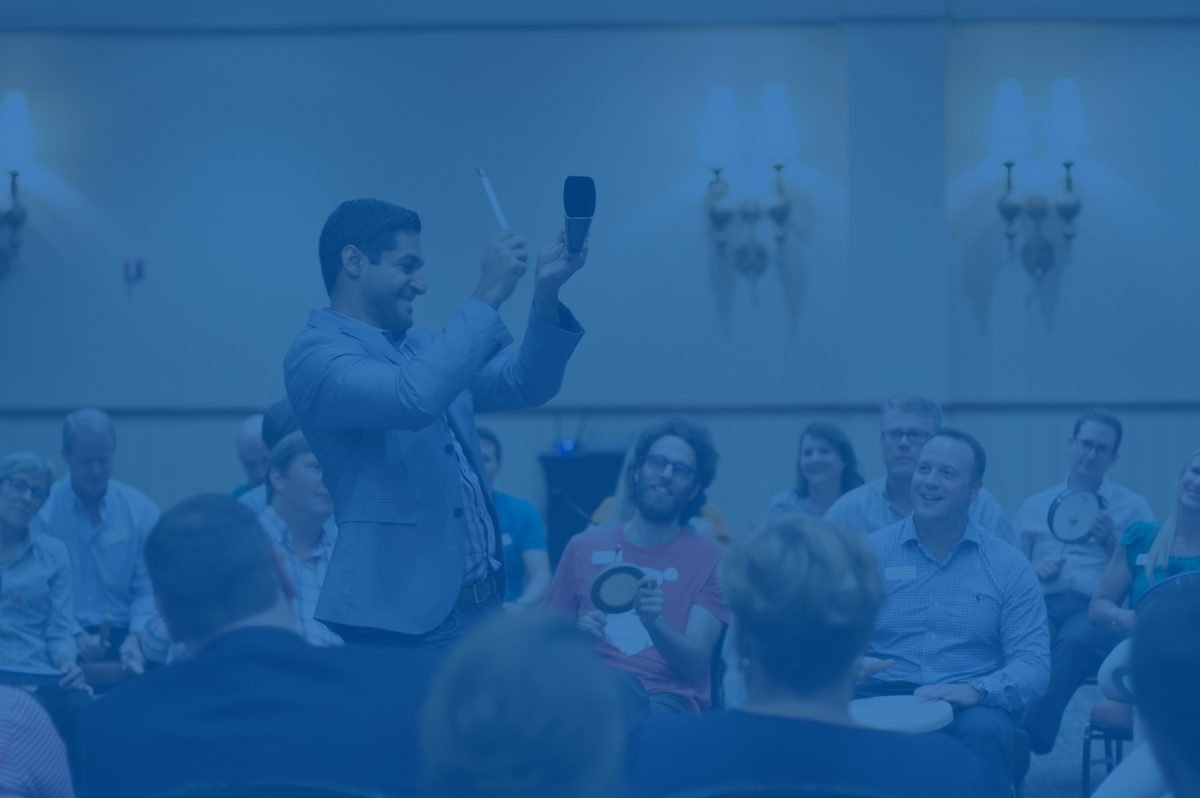 Members sharing at an A.A. meeting